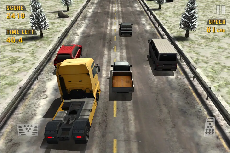 Traffic Racer MOD APK interface