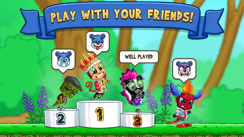 Fun Run 3 Mod play with friends